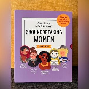 Groundbreaking Women kid's book gift box set